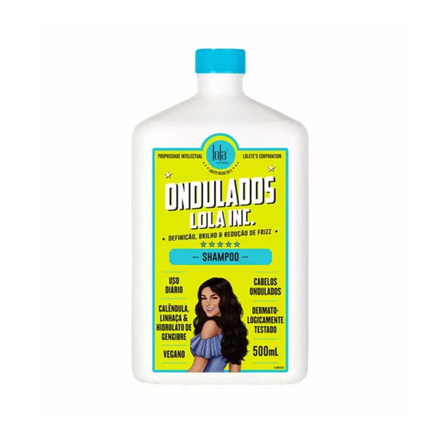 

Lola Cosmetics, Ondulados Lola Inc. Шампунь, Шампунь для вьющихся и волнистых волос, 500 мл