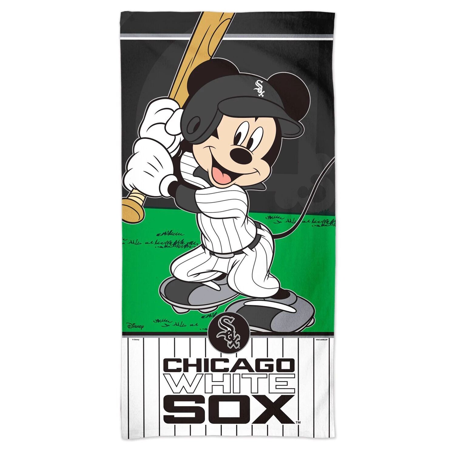 

Пляжное полотенце WinCraft Chicago White Sox 30 x 60 дюймов Disney Spectra