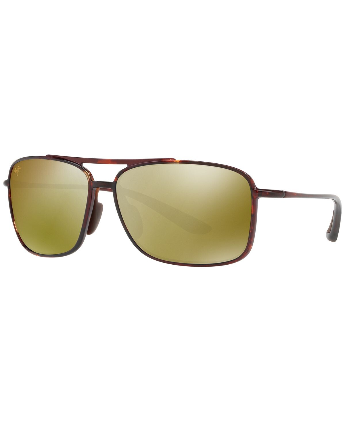 KAUPO Поляризованные солнцезащитные очки, 437 Maui Jim, коричневый