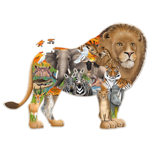 

Пазлы Wildlife World Safari Puzzle 200 Pcs