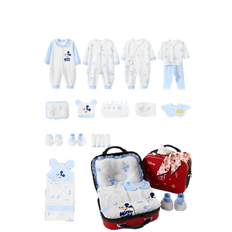 Подарочный набор для малыша Disney, [Password Suitcase]25 Pcs Set All-Season Blue — фото 3