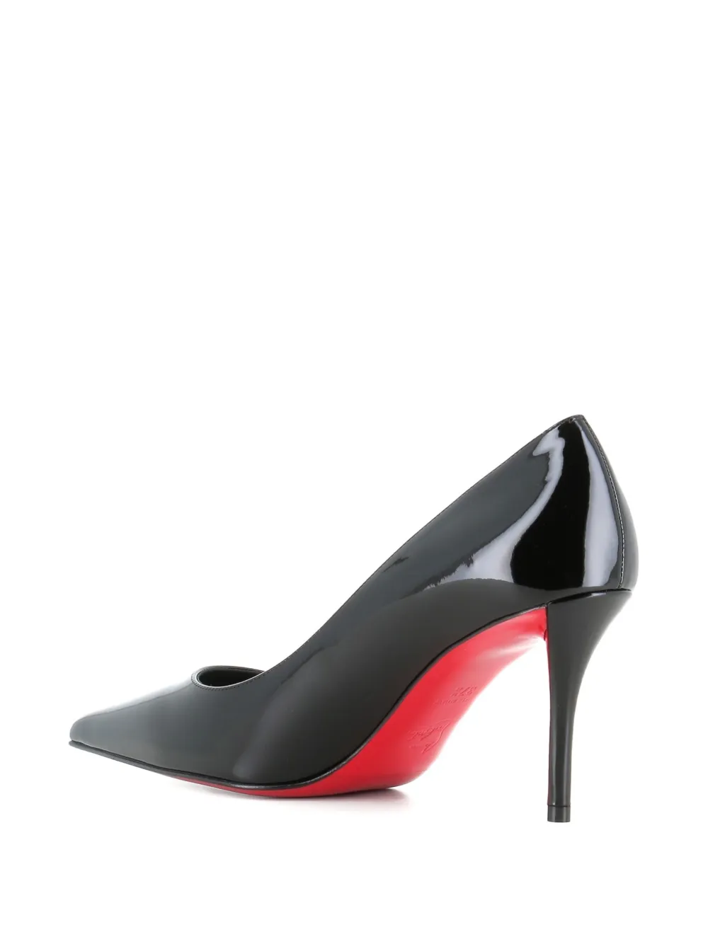 Лакированные туфли Miss Z 80 с заостренным носком Christian Louboutin, черный — фото 3