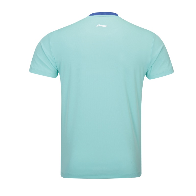 Коллекция для настольного тенниса Li-Ning, одежда унисекс, celadon turquoise — фото 3