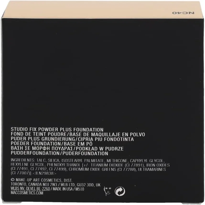 Пудра-основа Studio Fix Powder Plus Foundation Mac #NC40 — фото 4