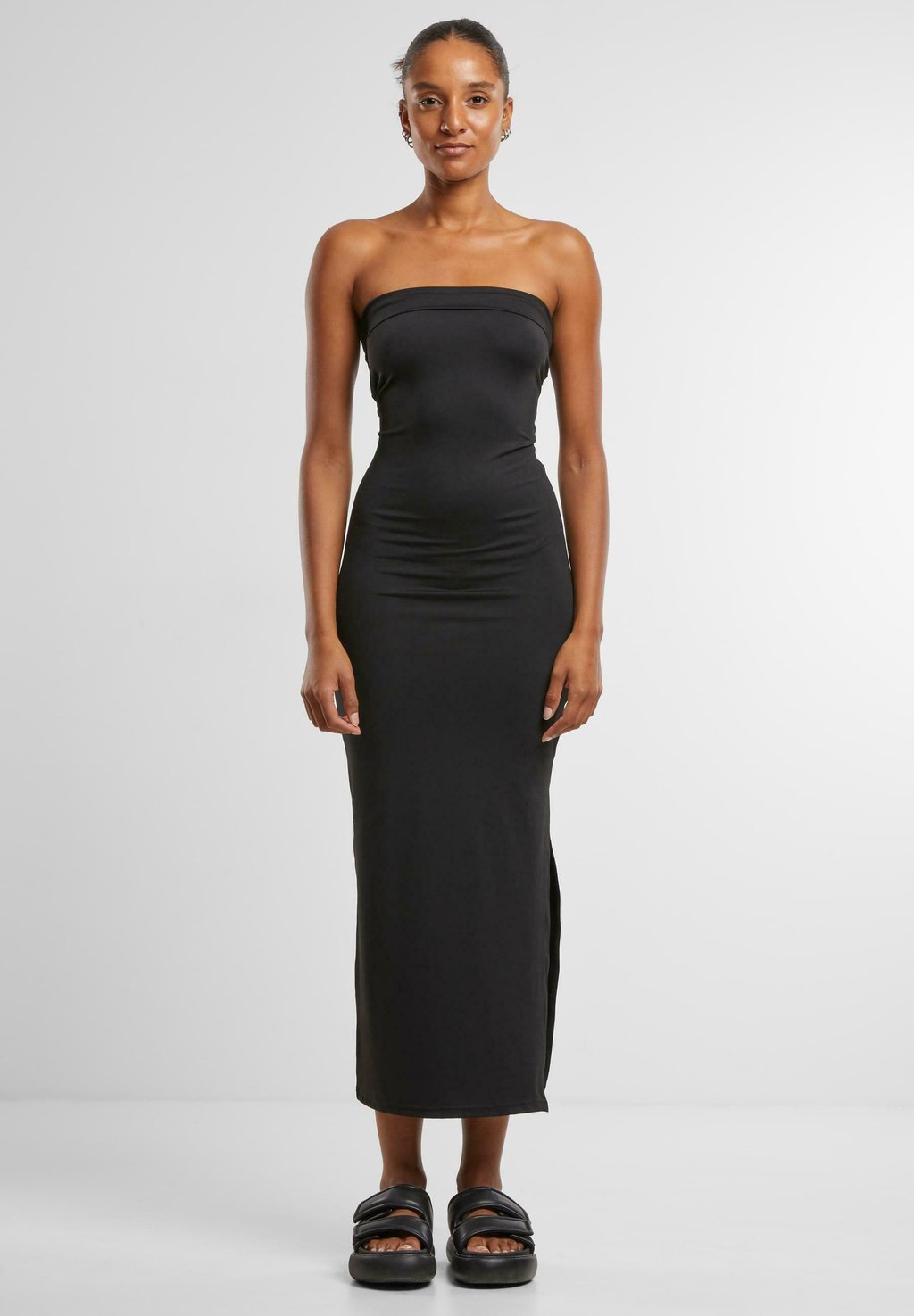 

Платье из джерси BANDEAU - Shift dress Urban Classics, черный