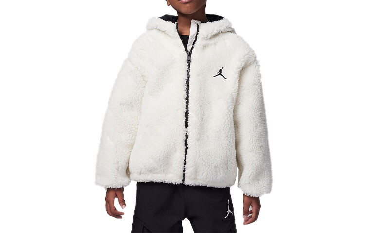 

Детская бархатная куртка Jordan, цвет White