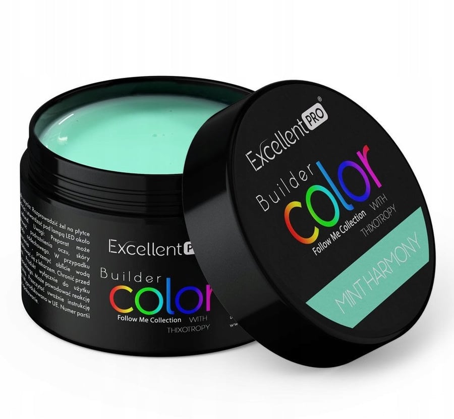 

Excellent Pro Builder Gel Colored Mint Harmony 30 г