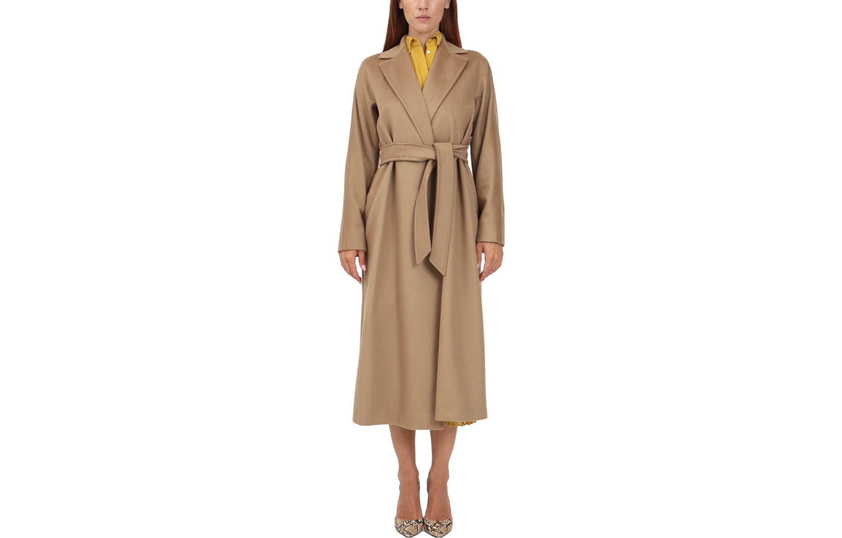 

Пальто женское верблюжье MaxMara Studio, Бежевый, Пальто женское верблюжье MaxMara Studio