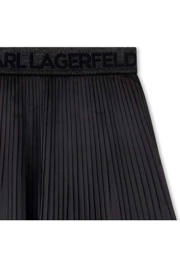 Юбка а-силуэта Karl Lagerfeld Kids, Black — фото 3