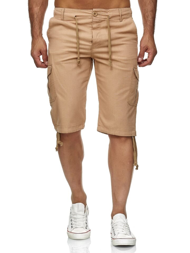 

Тканевые шорты RESLAD Stoffhose 3/4 Cargo Bermuda, кэмел
