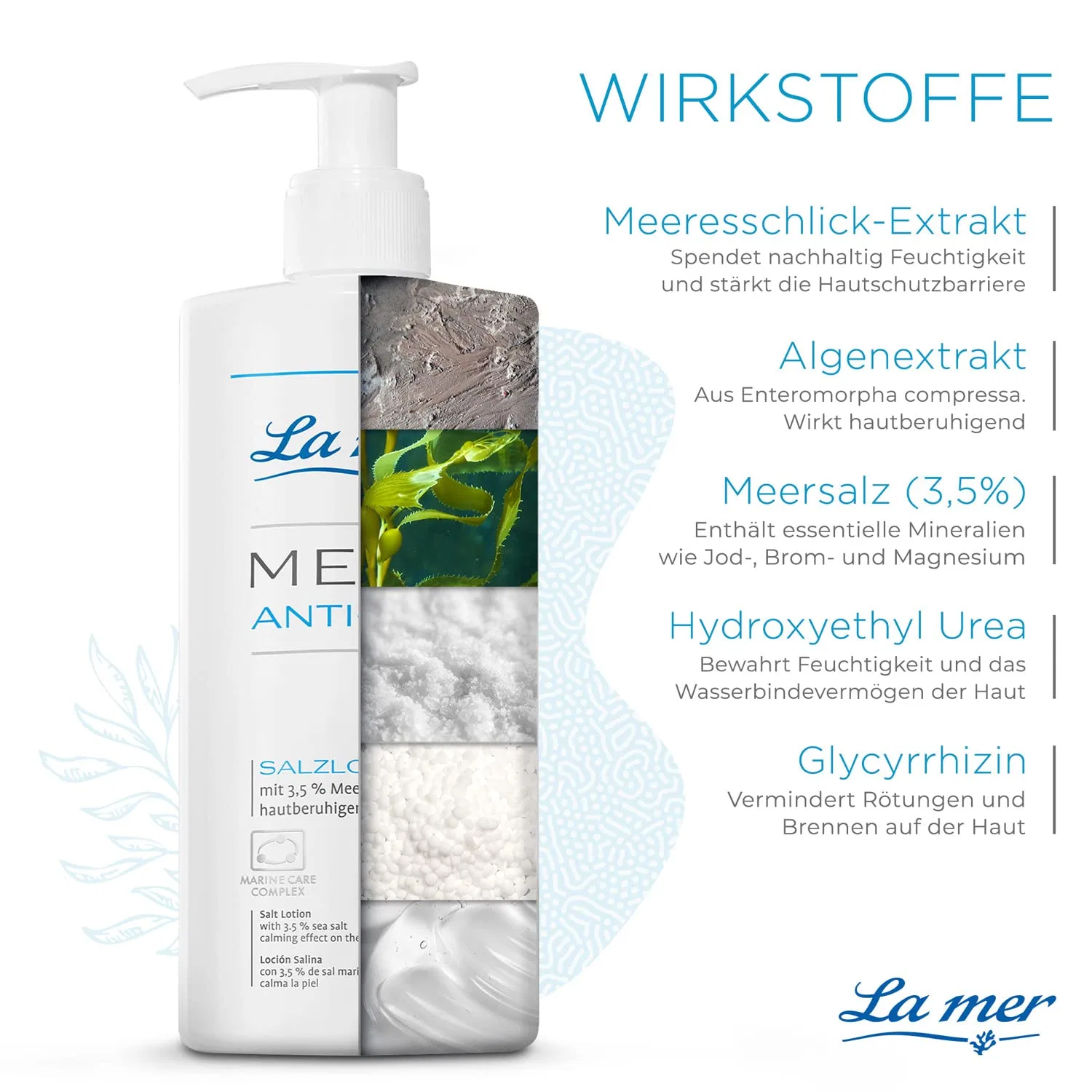 Солевой лосьон «MED+ Anti-Dry Salt Lotion» для очень сухой кожи от La mer La Mer — фото 2