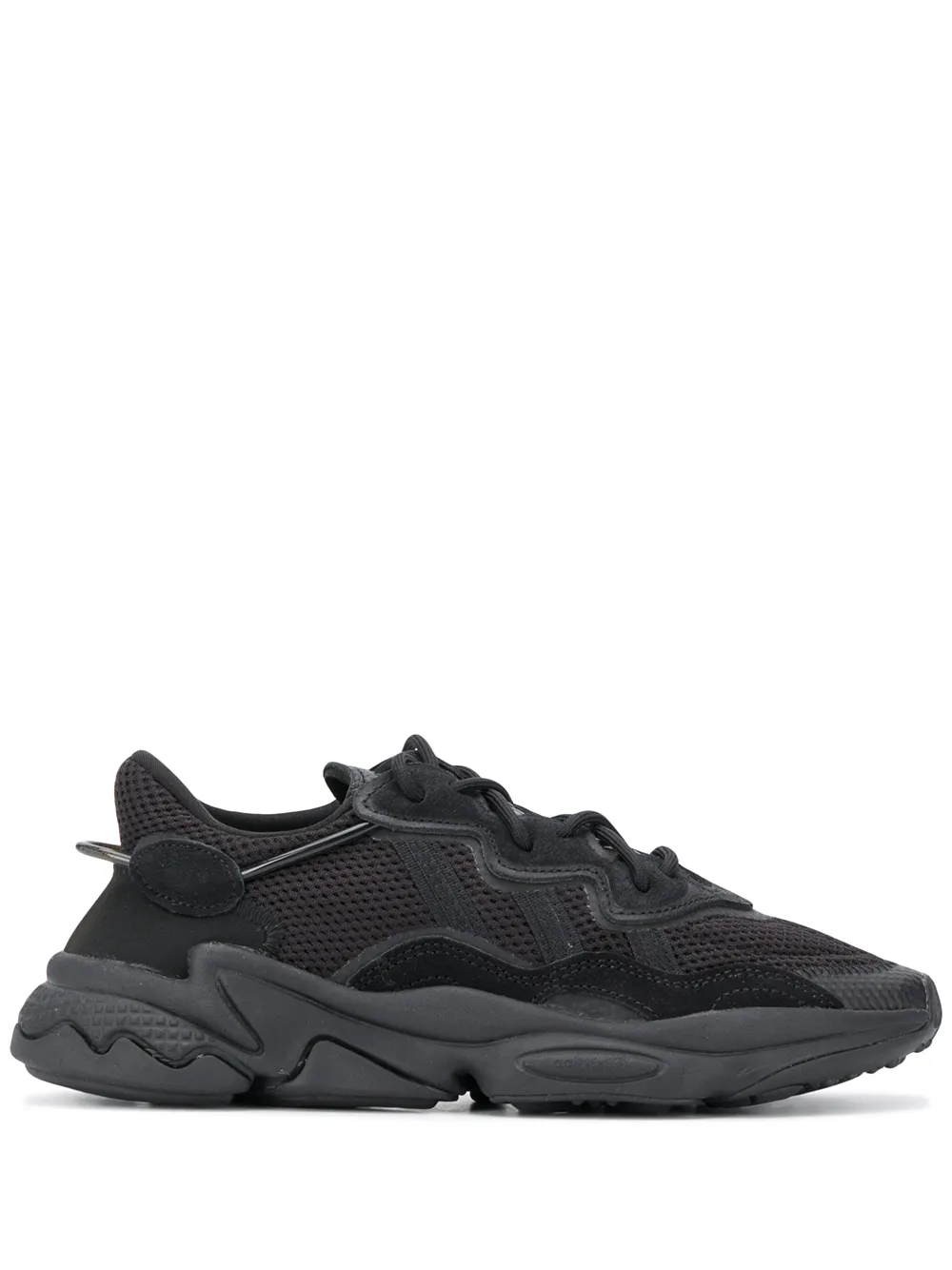 

Кроссовки на массивной платформе Adidas, черный