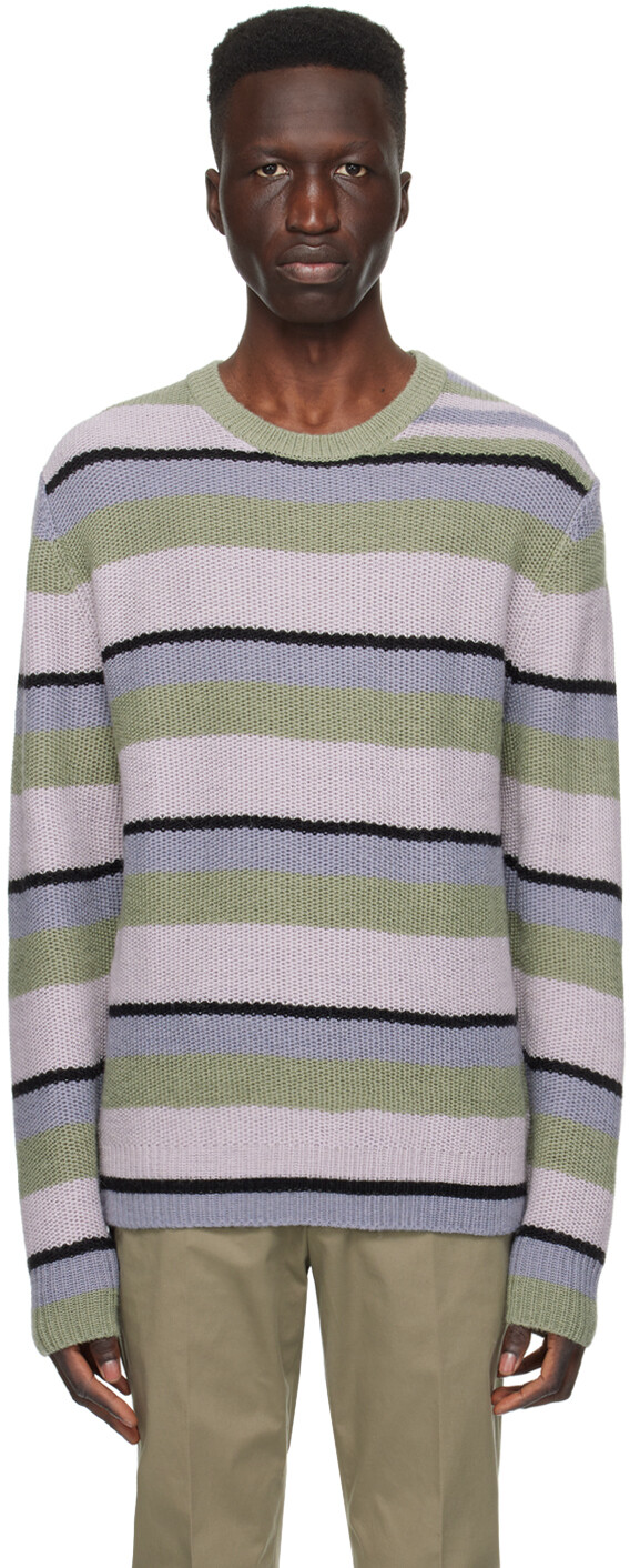 

Разноцветный полосатый свитер Paul Smith, цвет Greens