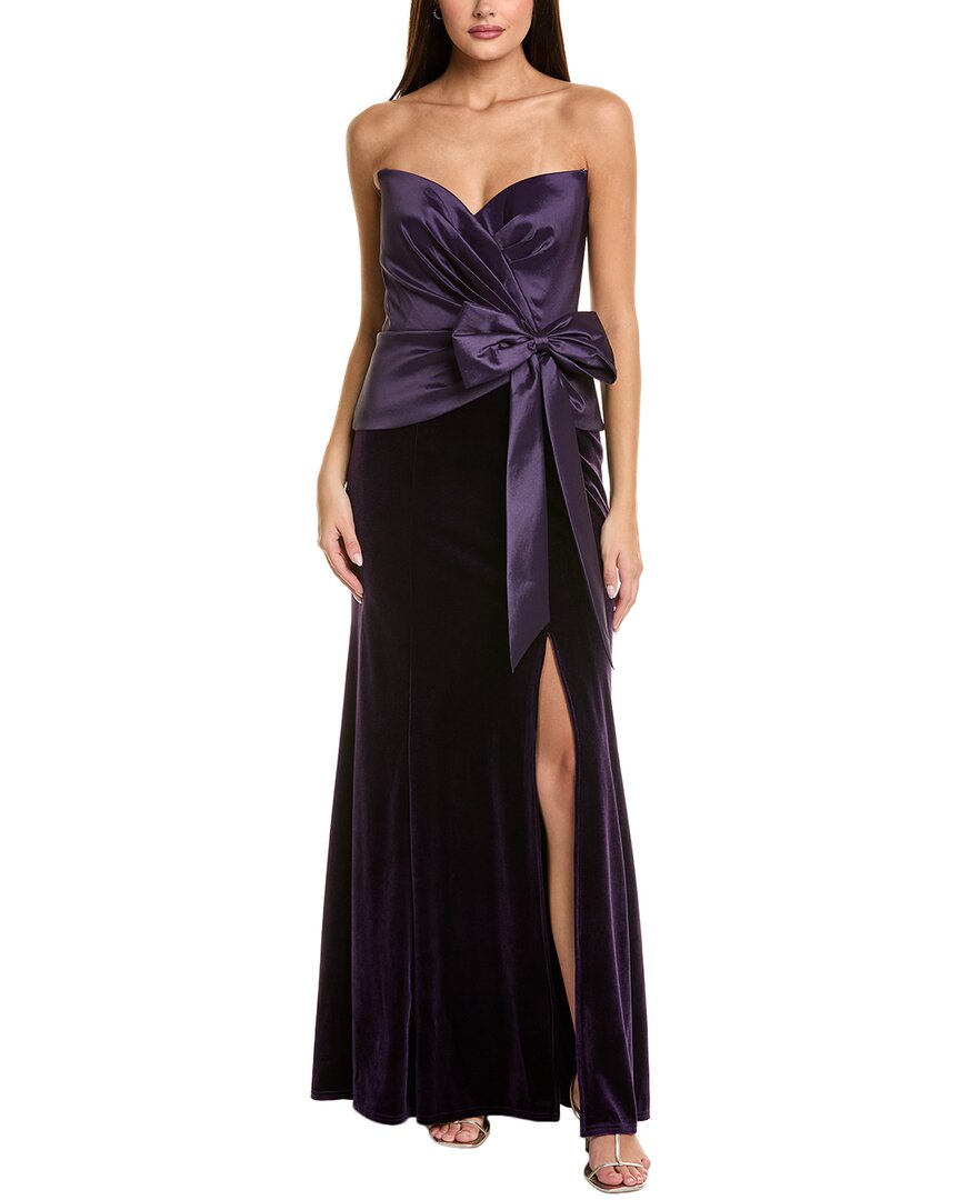 

Платье Tadashi Shoji, фиолетовый