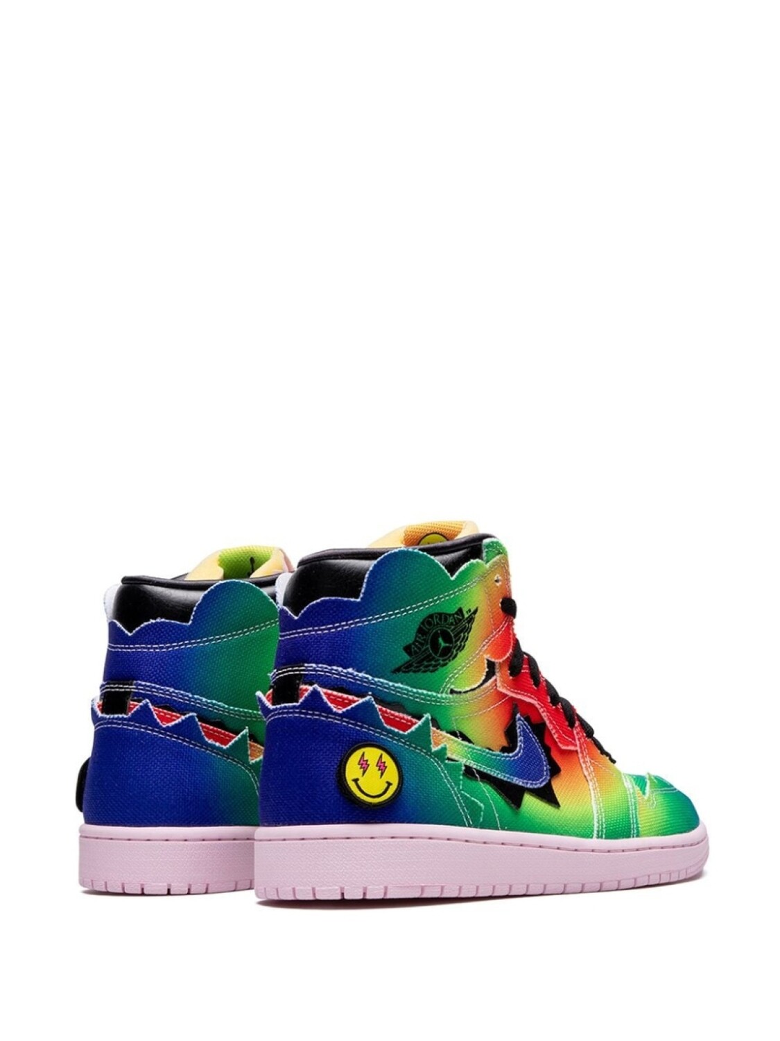 Кроссовки Air 1 Retro High J. Balvin Colores y Vibras Jordan, синий — фото 3