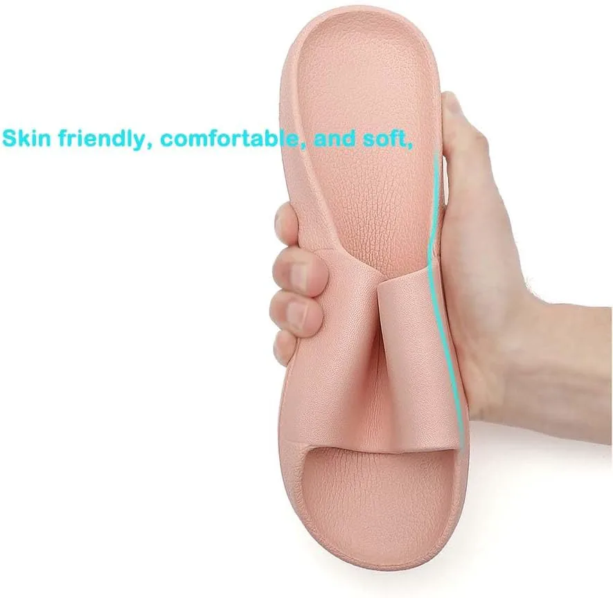 

Женские шлепанцы, мужские нескользящие душевые тапочки, ванной, для душа, сандалии, быстросохнущие, с открытым носком, для бассейна, пляжа, спортзала, для использования дома и на улице BYDZKJ, бежевый