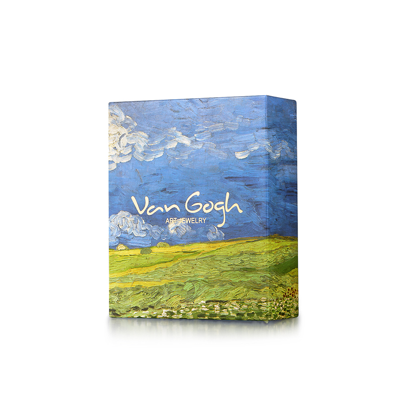 

VAN GOGH Серьги-гвоздики из чистого серебра S999 для женщин