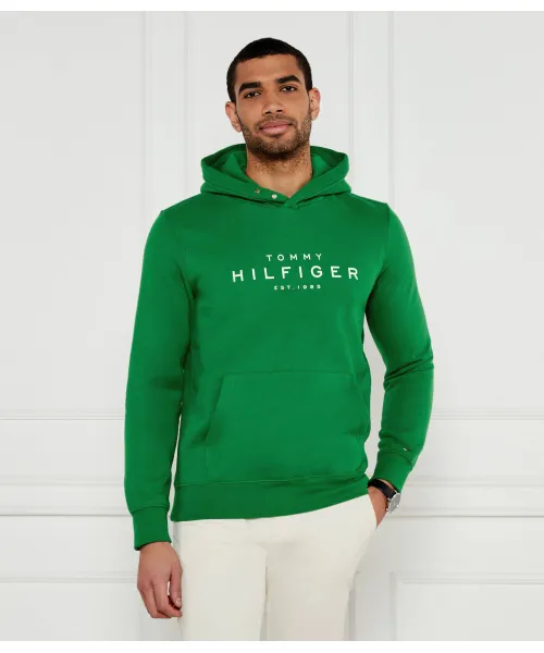 

Толстовка Regular fit Tommy Hilfiger, зеленый