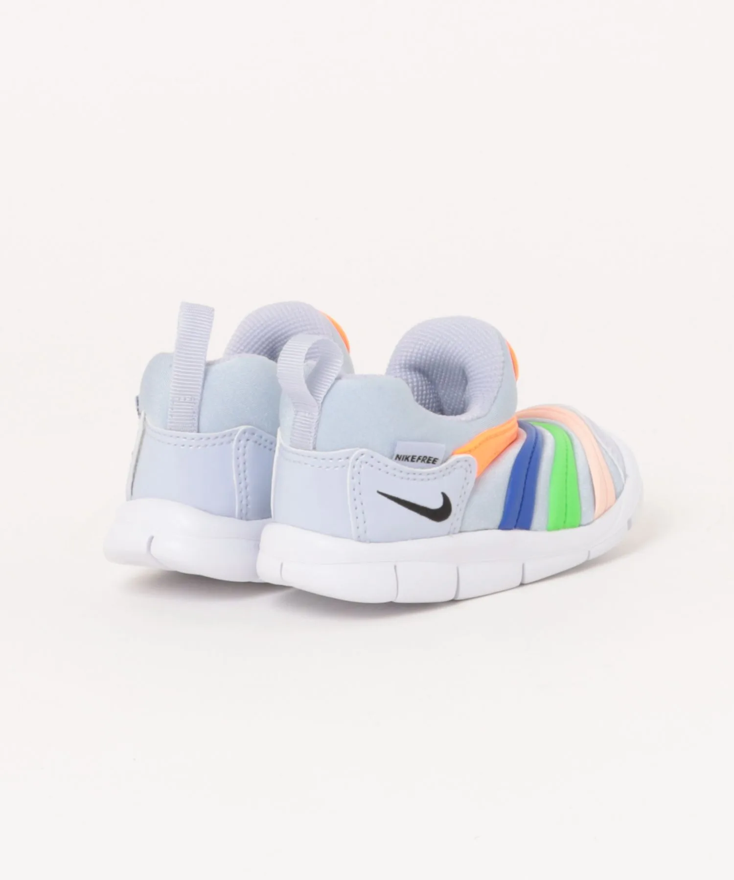 Детские кроссовки-слипоны с гибкой подошвой Dynamo Free TD NIKE серые — фото 2