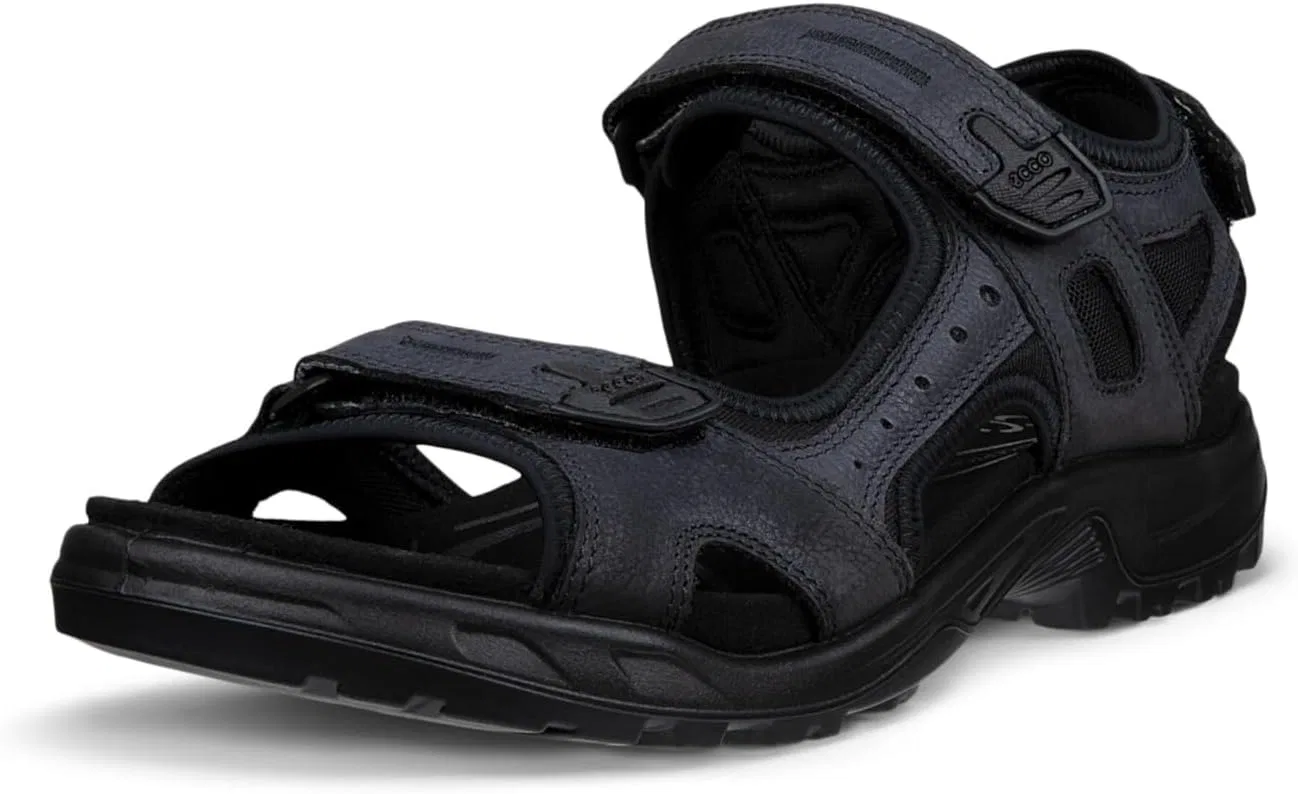 Мужские треккинговые сандалии ECCO для бездорожья, Black