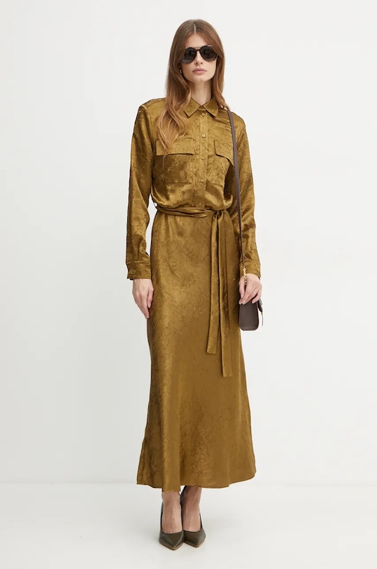 

Платье Pinko, золотой