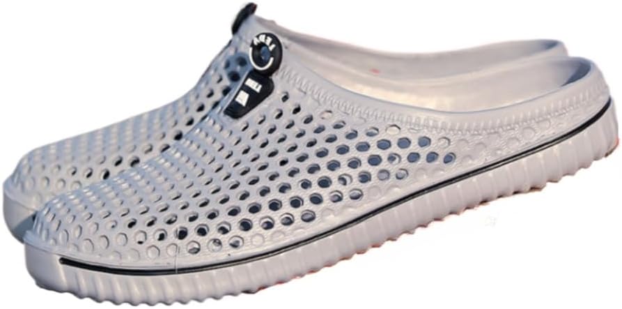 

Мужские теннисные туфли без задника, широкие мюли, кроссовки на мягкой подошве Geerta, серый