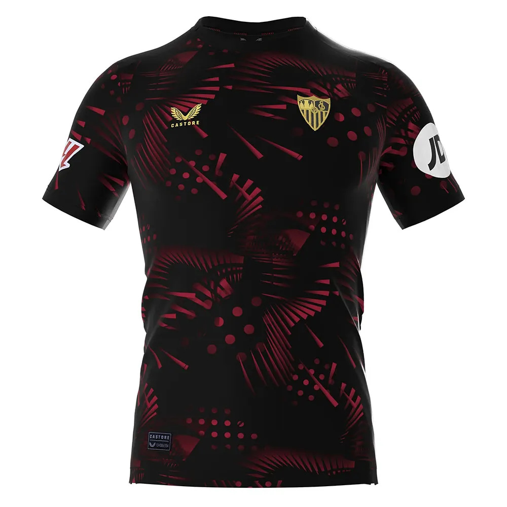 

Футболка с коротким рукавом Castore Sevilla FC 24/25 Replica Third, черный