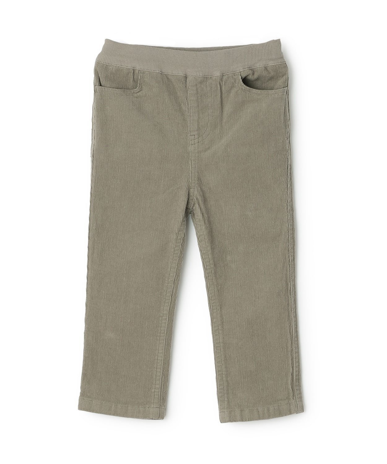Прямые вельветовые брюки Petit main, Light Green