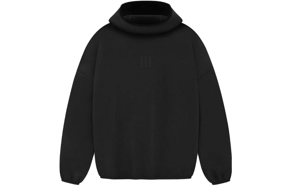

Толстовка из велюра и флиса Athletics Fear Of God, черная