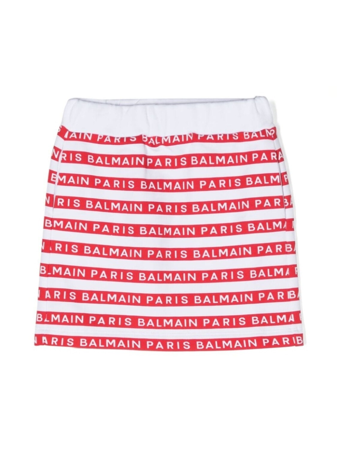 

Balmain Kids юбка с логотипом, белый