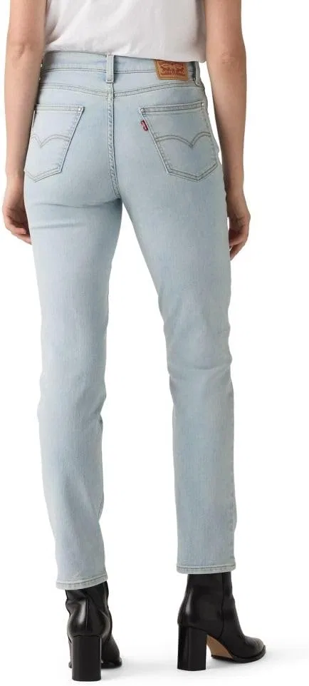 Женские джинсы Levi's 724 Exp со стразами, застежка B Fly, Bright And Right (Stretch) — фото 2