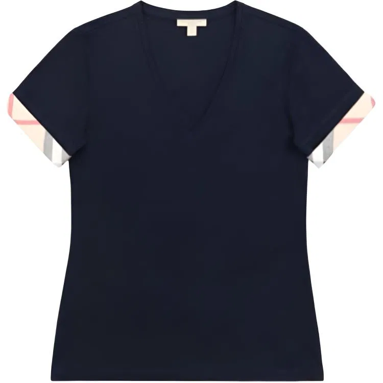 Футболка Burberry, женская, high street, летняя