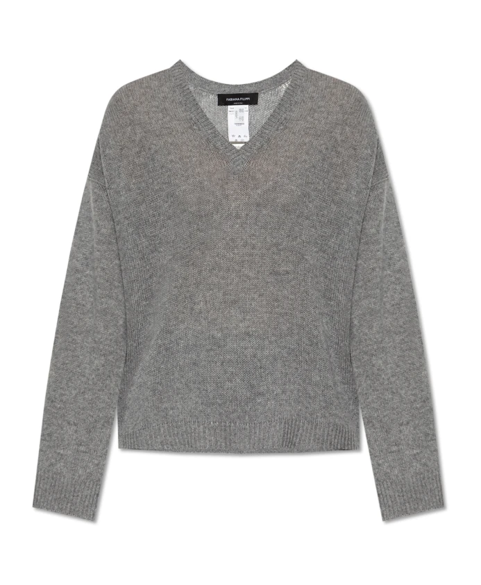 

Кашемировый свитер Fabiana Filippi, серый