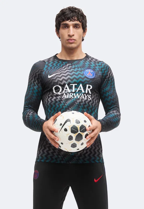 Футбольная форма вратаря Paris Saint Germain 2026/27 Stadium, Nike Performance, черно-белый — фото 4
