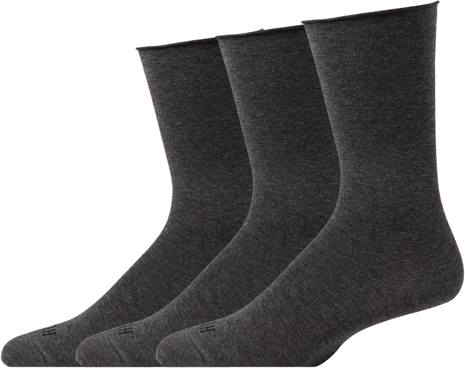 

Джинсовые носки, 3 пары HUE, цвет Graphite Heather