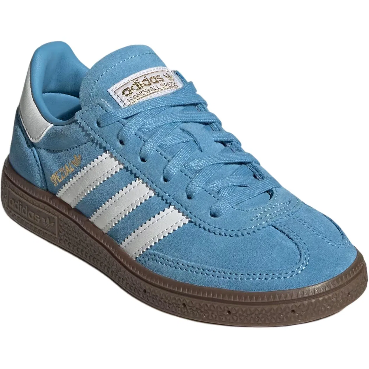Кроссовки для скейтбординга HANDBALL SPEZIAL Low top Kids' Light Blue/Cloud White Kids' Adidas Originals — фото 4
