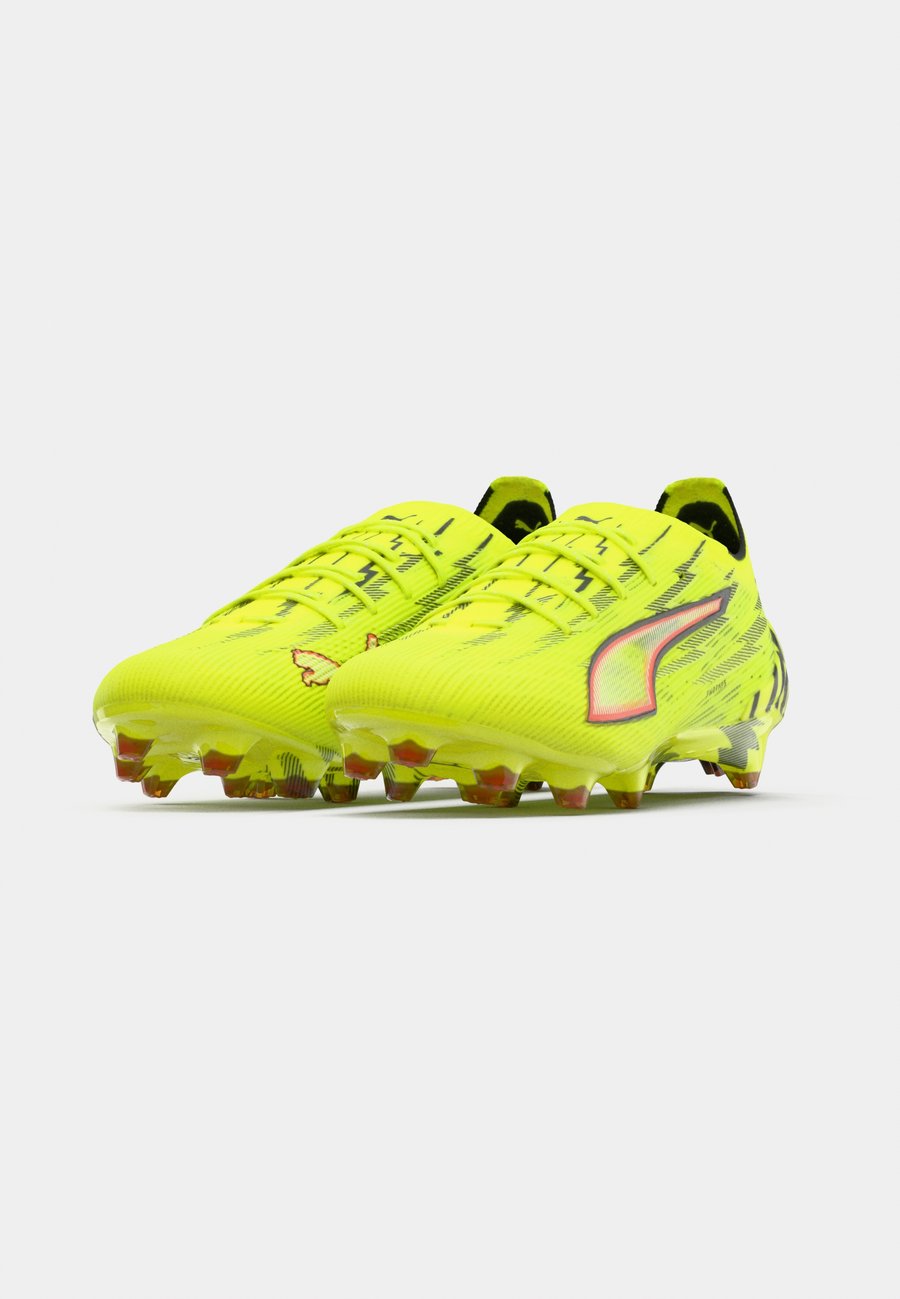 Кроссовки Puma ULTRA 6 ULTIMATE FG, Yellow Alert/Black/Silver-Coloured/Glowing Red/Black — фото 3