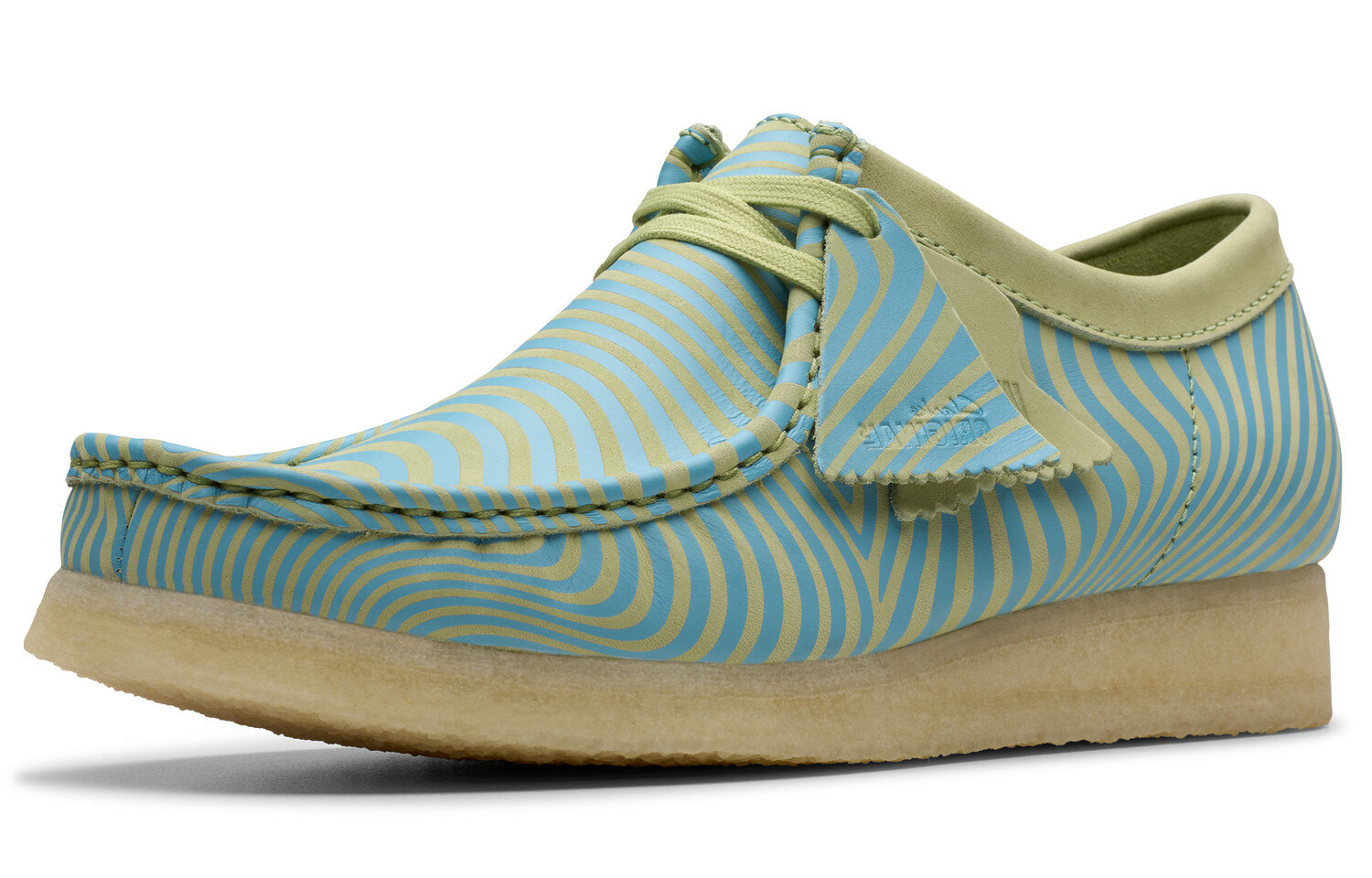 Мужские повседневные низкие кроссовки Eveblue/Techgreen/Iolite Clarks — фото 2