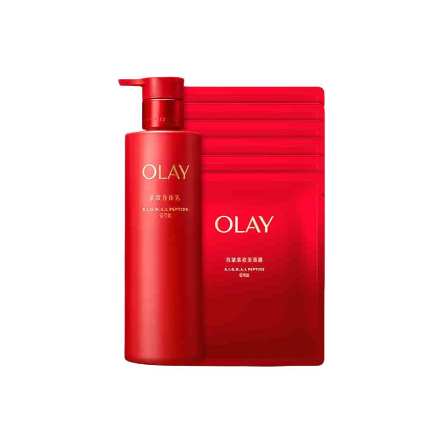 

Набор уходовых средств для шеи с лифтинг-эффектом и увлажнением 210г+6г*6/210г+70г+260г Olay