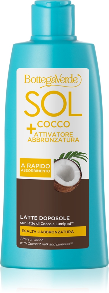 

Увлажняющий лосьон для тела Sol cocco для усиления загара Bottega Verde, 200 мл