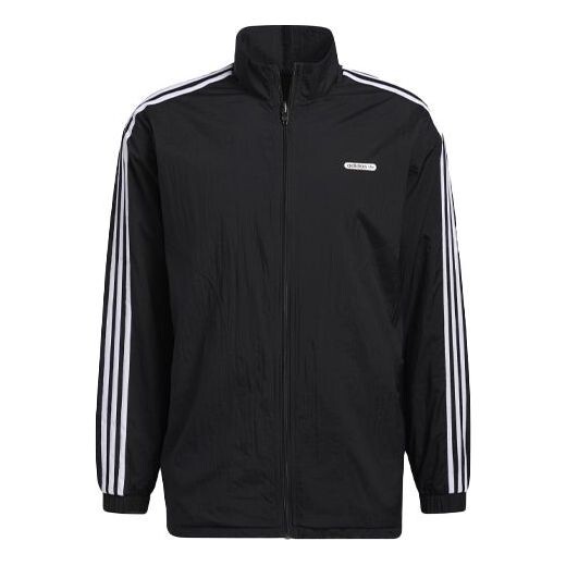 

Куртка adidas originals Reverse Tt Casual Sports Reversible Stand Collar Zipper Jacket Black, черный