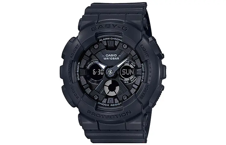

CASIO Часы Women's BABY-G Black Watch BA-130-1AJF, Black Dial