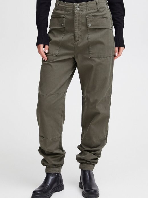 

Брюки-Карго pzdrew Pulz Jeans, зеленый