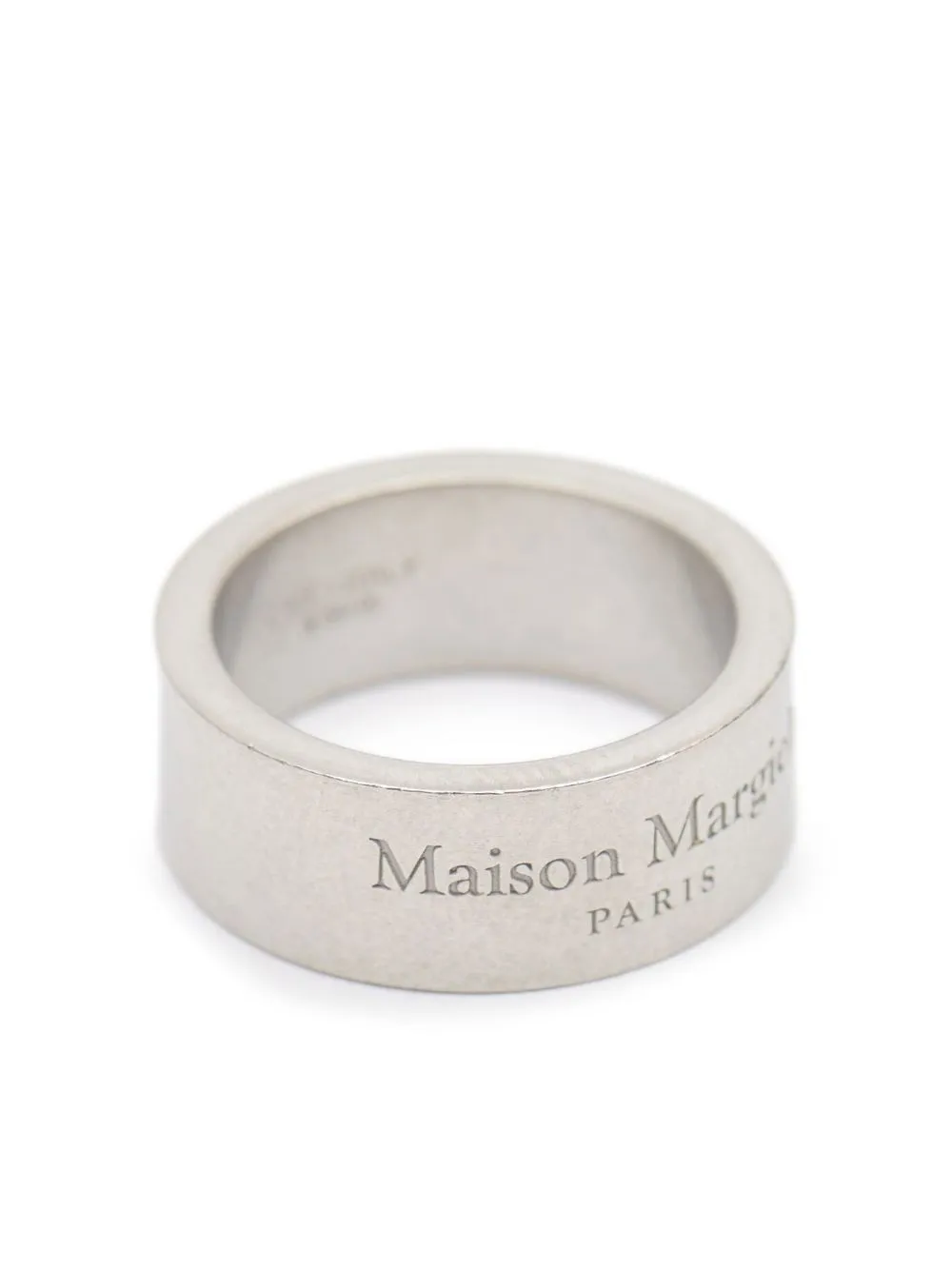 

Кольцо с логотипом MAISON MARGIELA, серебяный