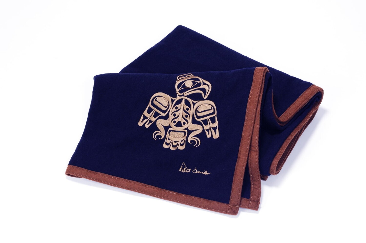 

Одеяло шерстяное Haida Kanata Blanket, синий