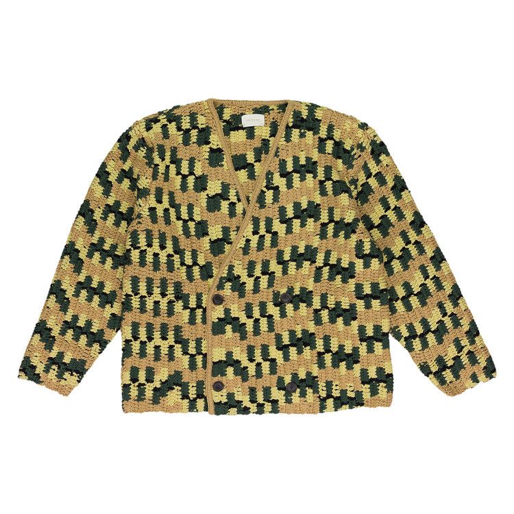

Кардиган Aimé Leon Dore Double Breasted Hand Knit Cardigan, Camo