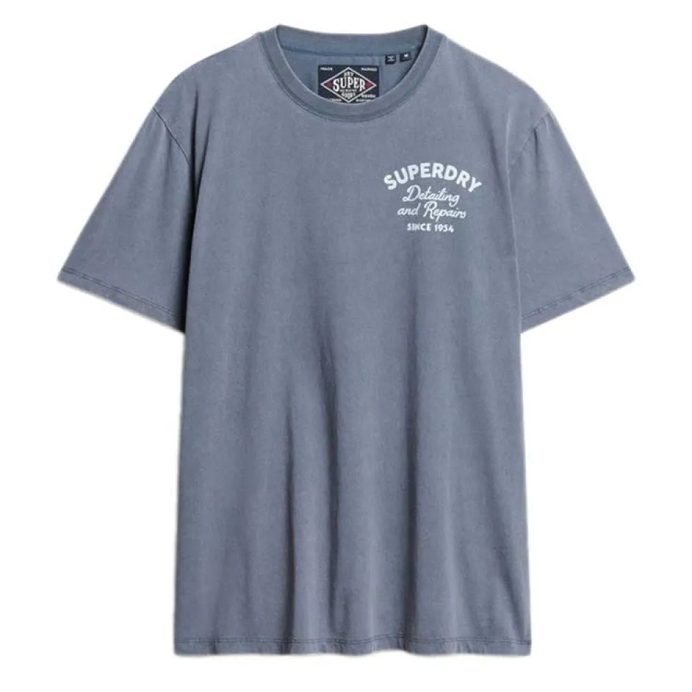 

Футболка с коротким рукавом Superdry Trade Tools Oversize, синий