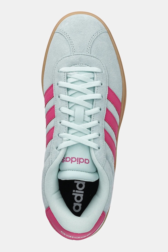 Детские кроссовки VL Court Bold Adidas, бирюзовый — фото 4