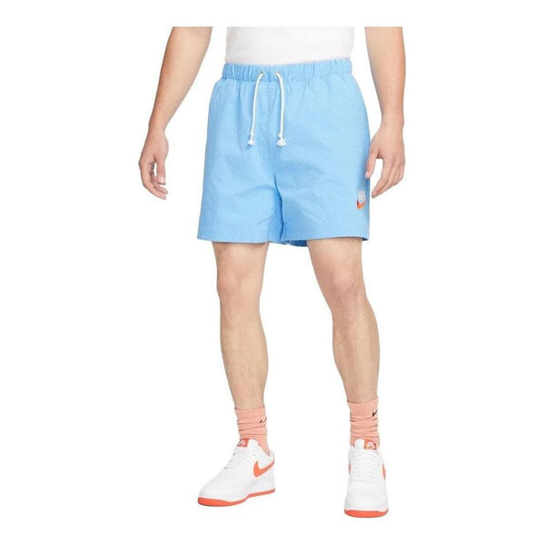 

Шорты спортивные шорты с подкладкой из ткани Nike, синий