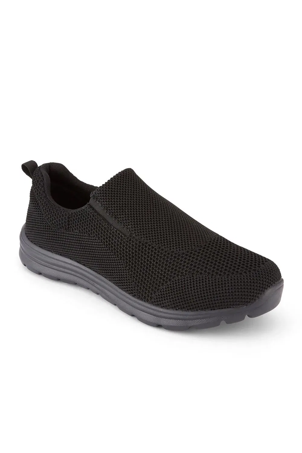 Кроссовки Memorylite Slip On Cotton Traders, черный